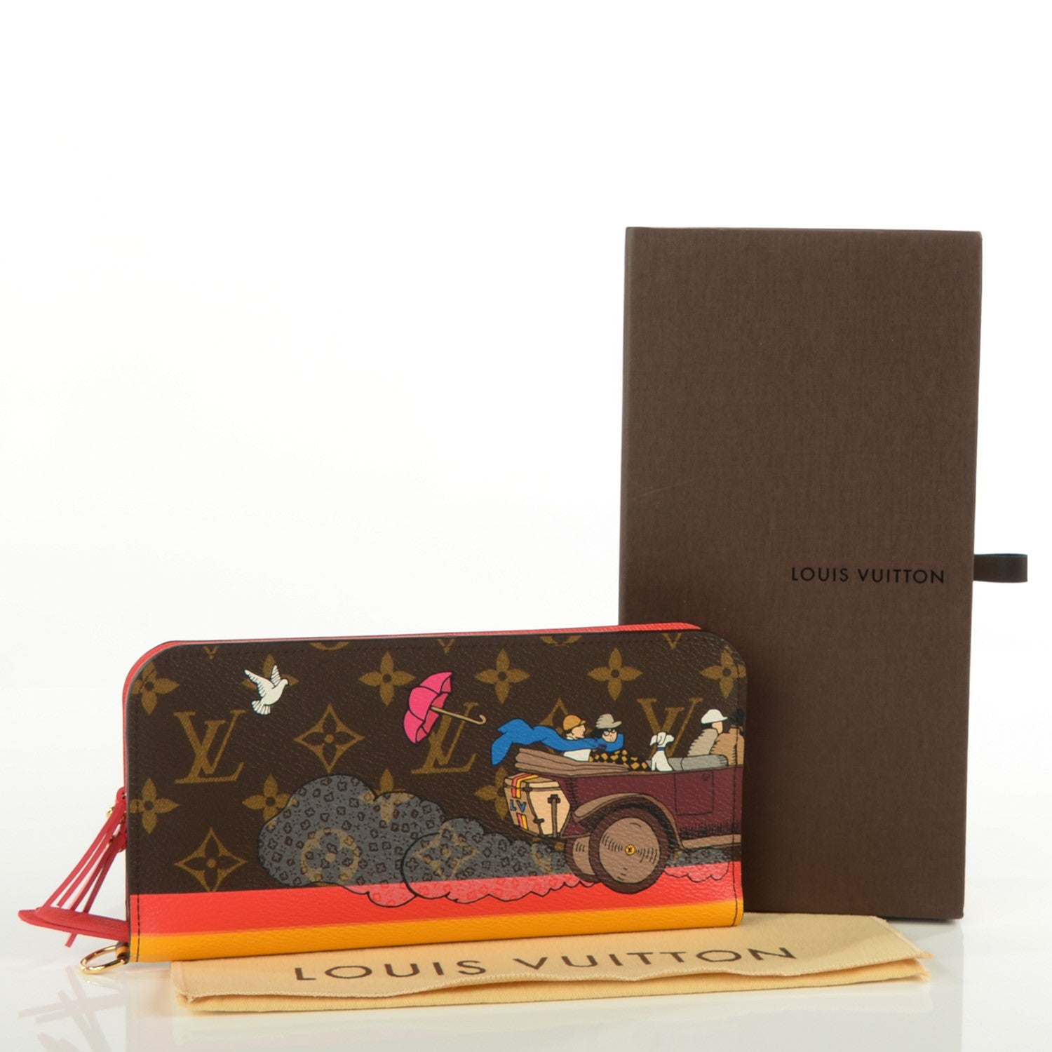 Louis Vuitton Monogram 2015 Christmas Animation Insolite Wallet 6 of 9
