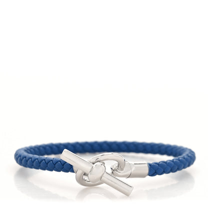 Hermes Swift Glenan H Bracelet T5 Bleu De France 1 of 5