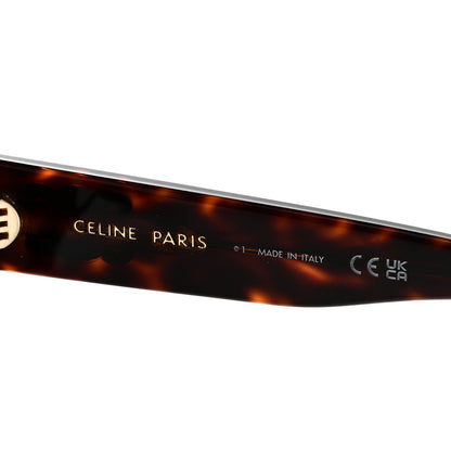 Celine Acetate Triomphe Sunglasses CL40317U Tortoise 6 of 7