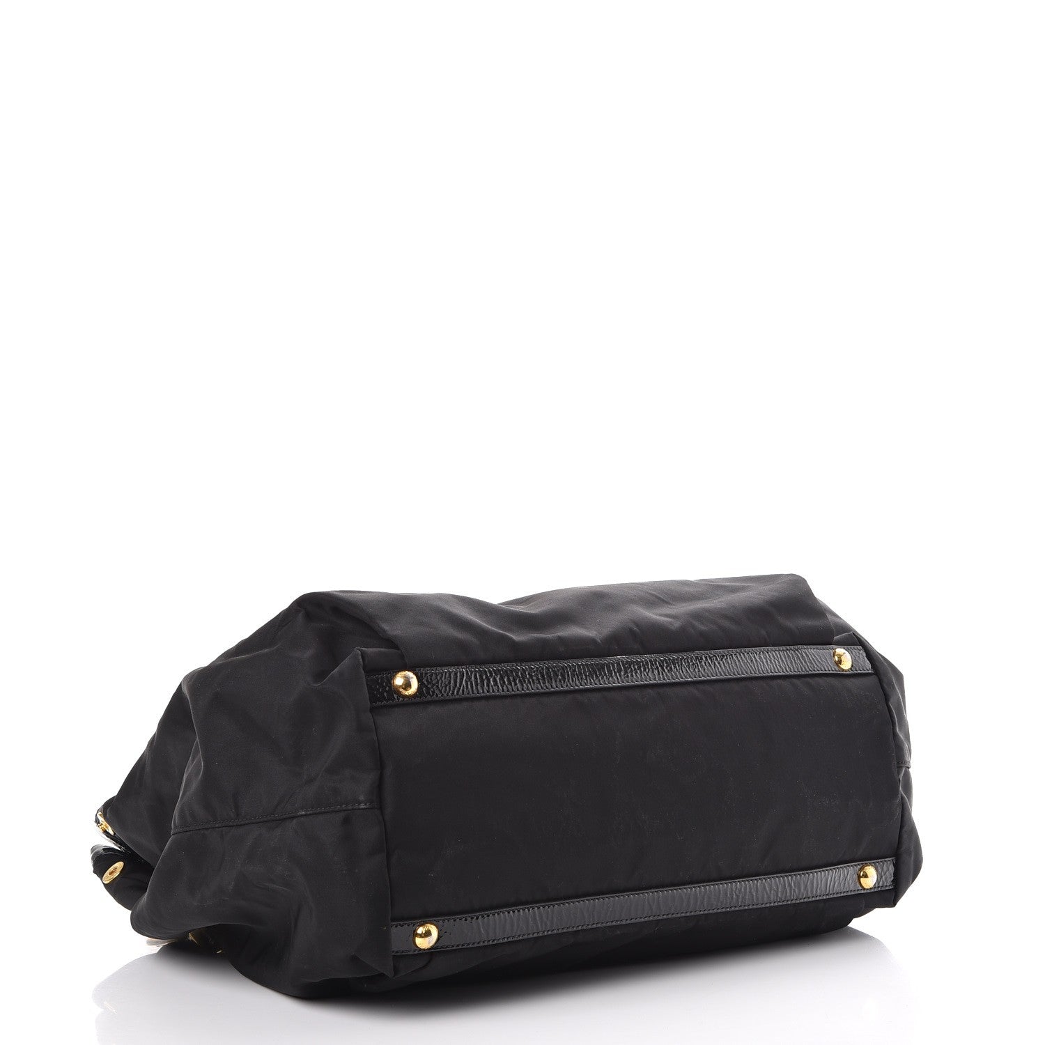 Prada Tessuto Nylon Chain Shoulder Bag Nero Black 4 of 9