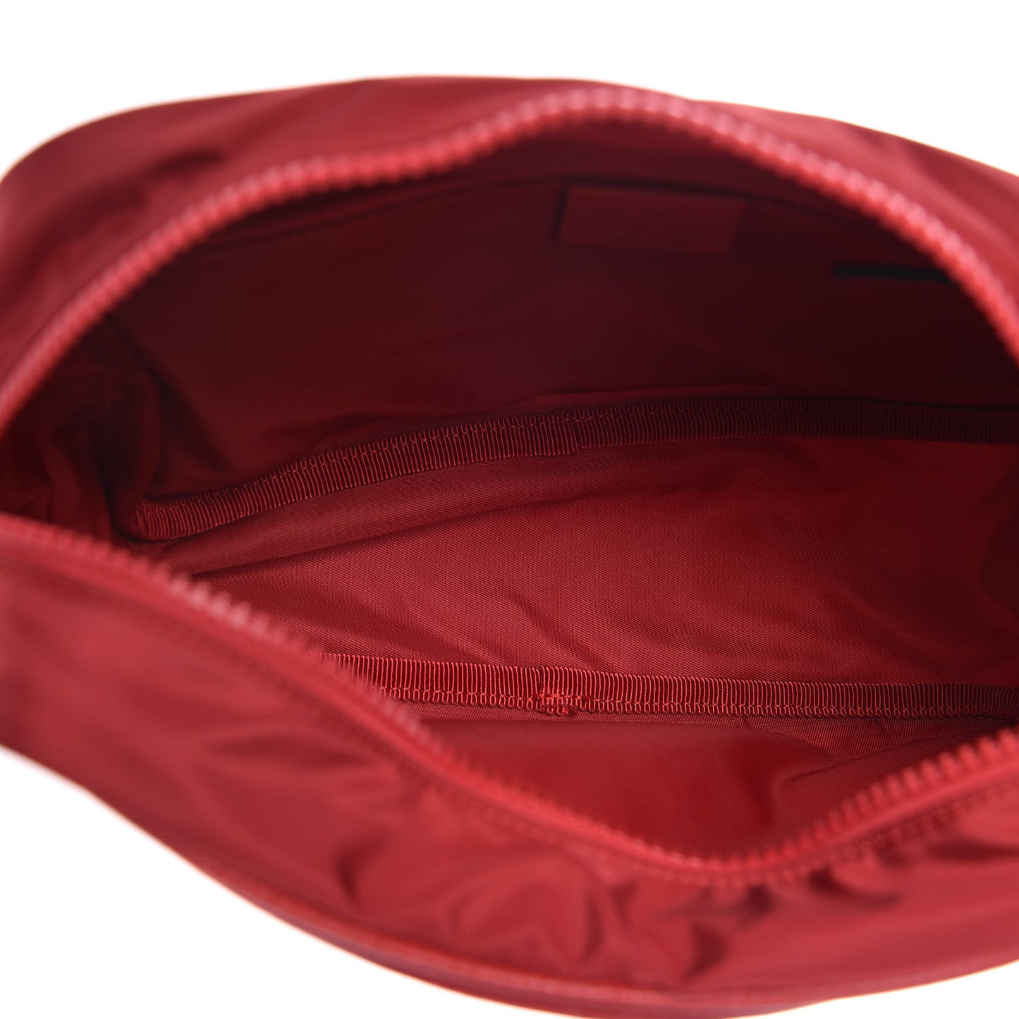 Nylon Monogram Dolmias Pouch Vibrant Red