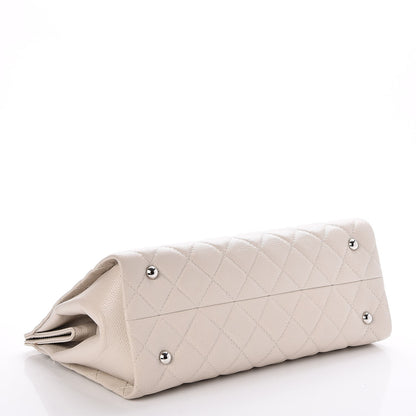 Chanel Caviar Timeless CC Shopping Tote Beige Clair 3 of 8