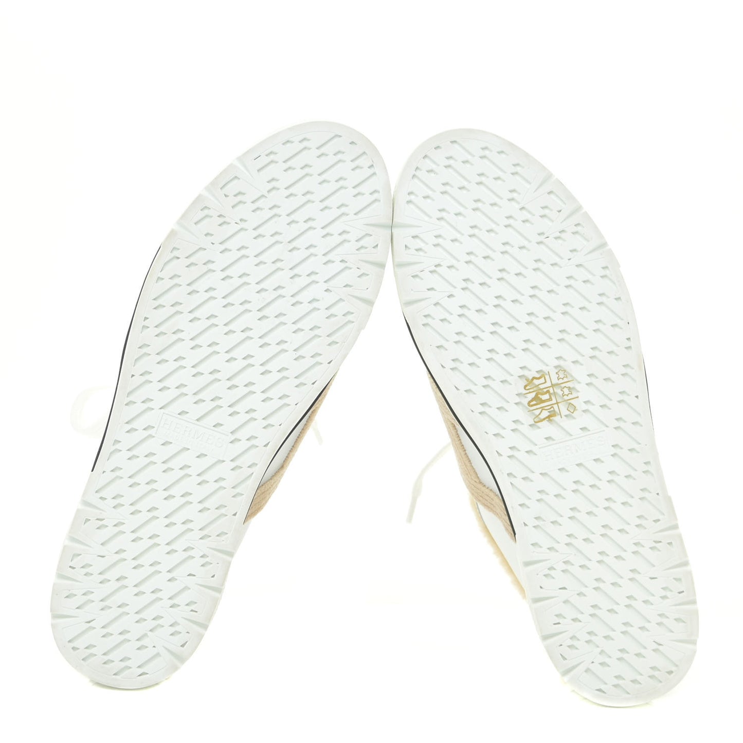 Calfskin Woolskin Dare Sneakers 36 White Ecru