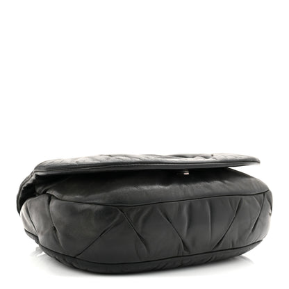 Chanel Iridescent Calfskin Glint Flap Black 4 of 10