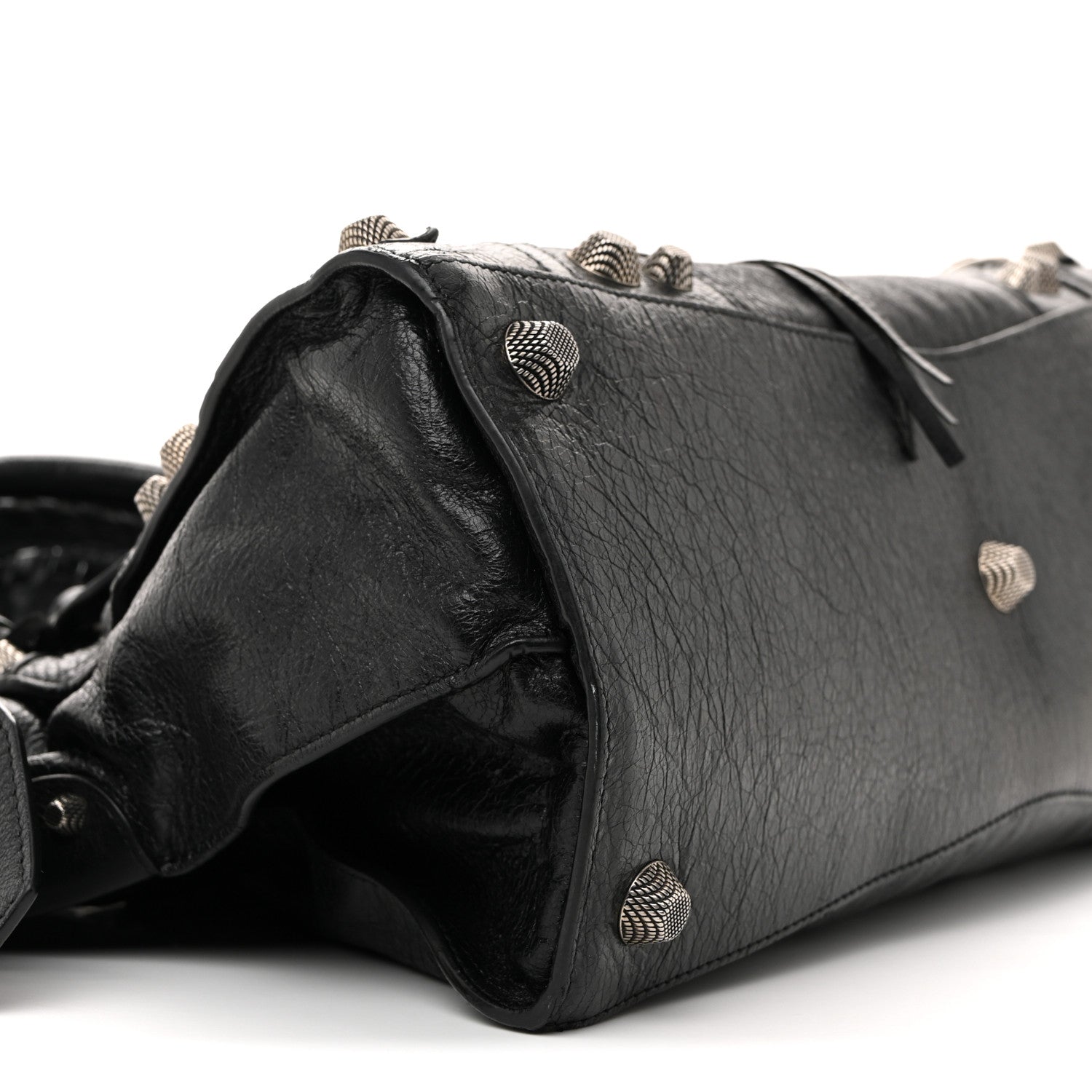 Balenciaga Agneau Arena Neo Cagole City Handbag Black 9 of 10