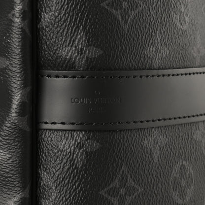 Louis Vuitton Monogram Eclipse Keepall Bandouliere 55 5 of 10