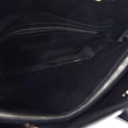 Christian Dior Patent Cannage Granville Small Tote Black 10 of 17