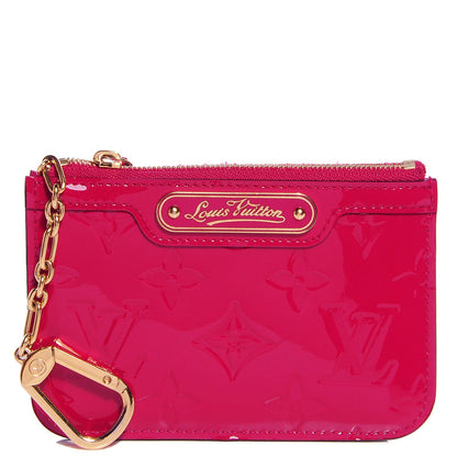 Louis Vuitton Vernis Key Pouch Rose Indien 1 of 7
