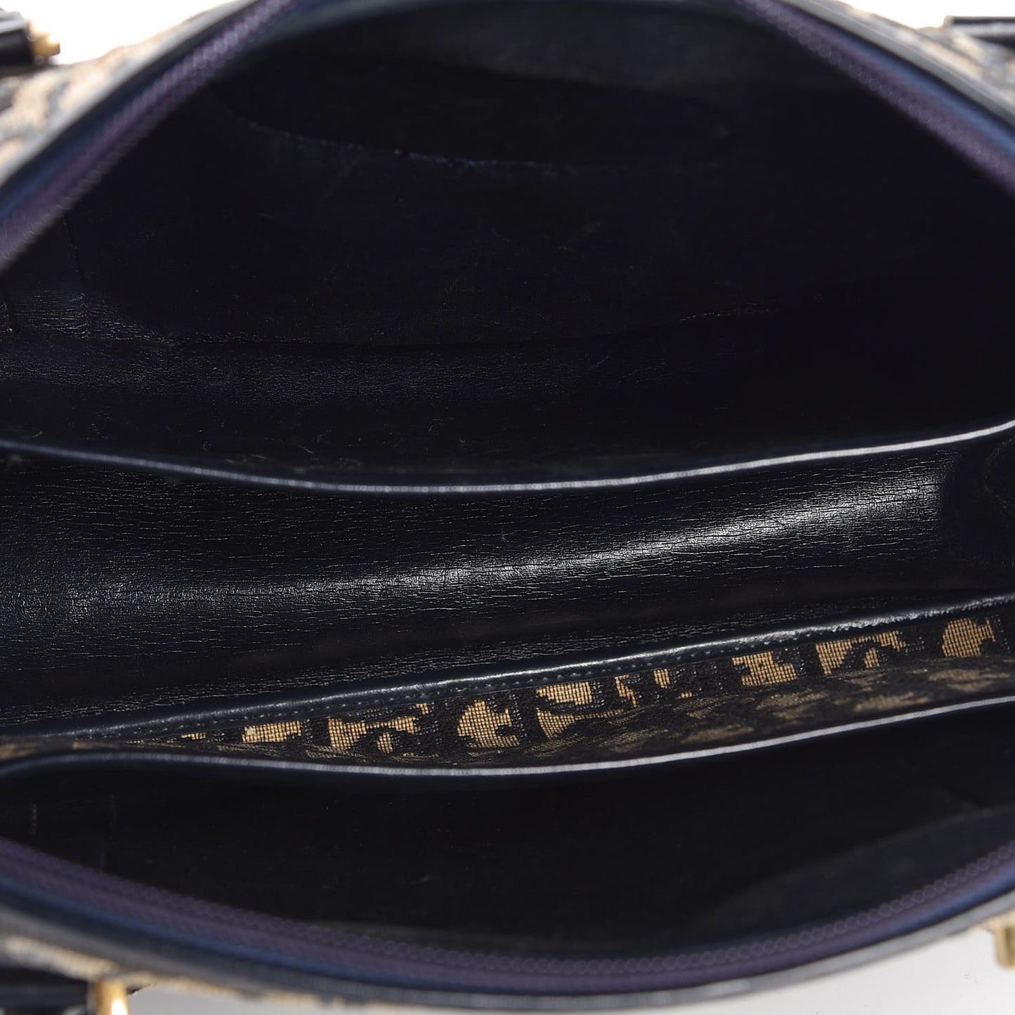 Monogram Tote Navy Blue