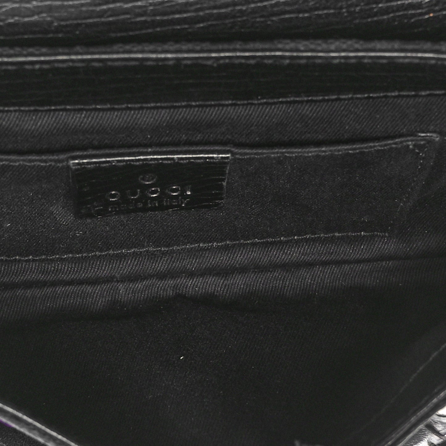Monogram Horsebit Chain Clutch Black