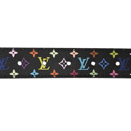 Louis Vuitton Monogram Multicolor LV Cut Reversible Belt 75 Black 7 of 7