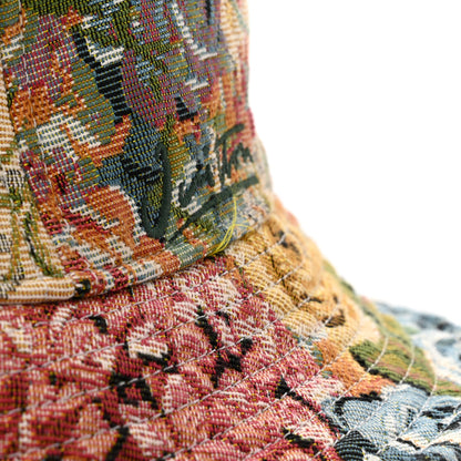 Louis Vuitton Monogram Tapestry Reversible Bucket Hat 58 Blue Multicolor 14 of 14
