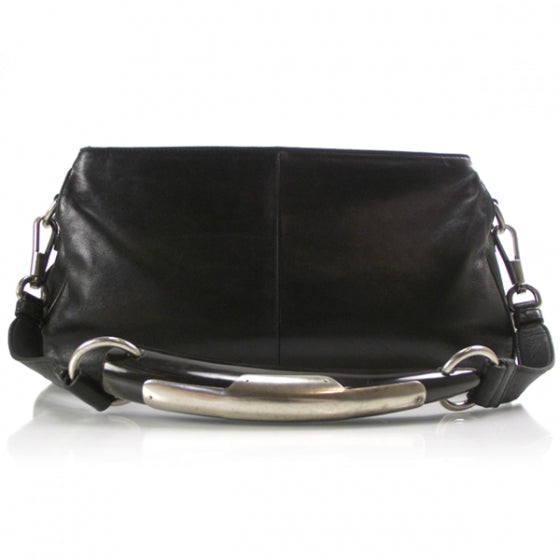 Leather Vintage Mombasa Hobo Horn Bag