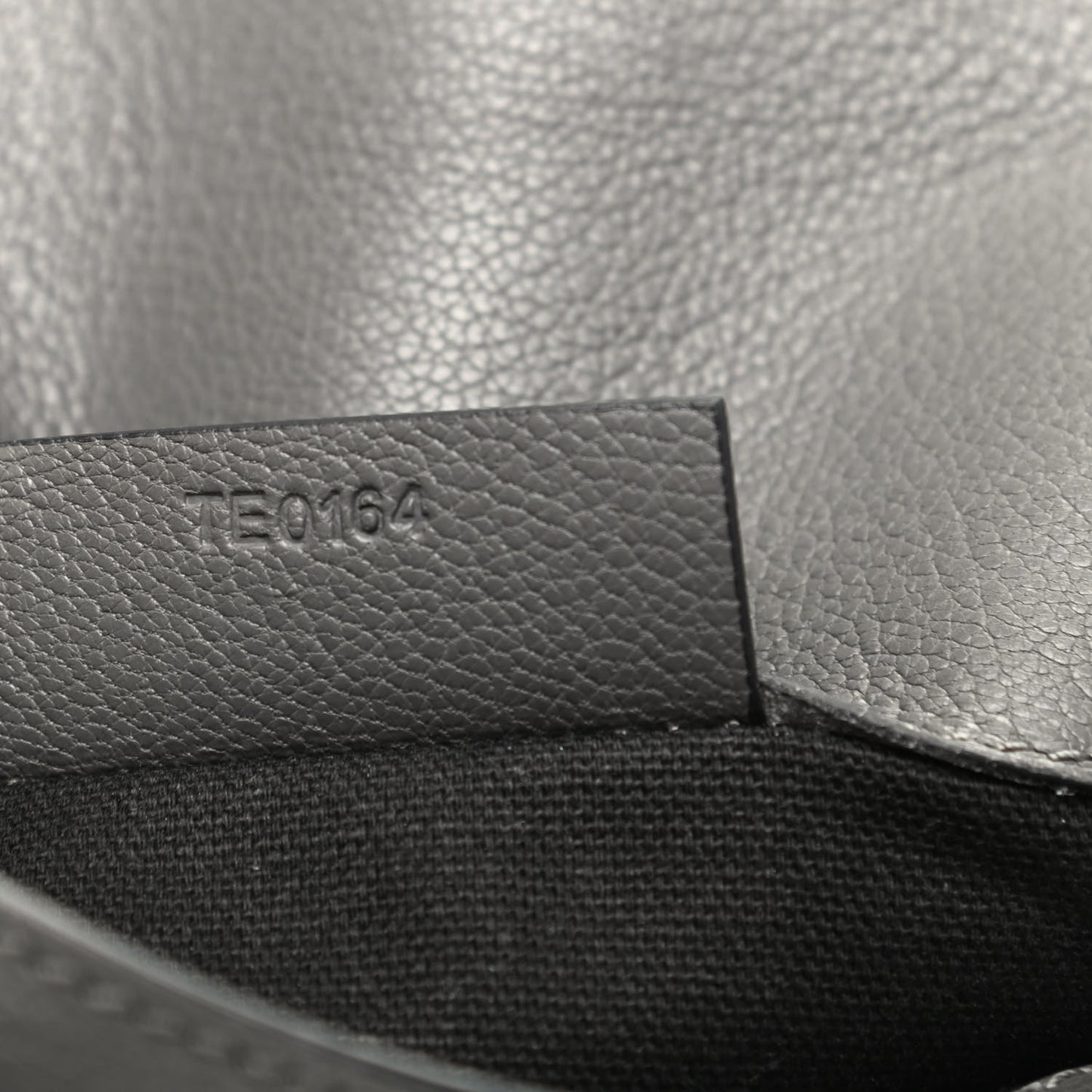 Sugar Goatskin Medium Antigona Envelope Clutch Grey