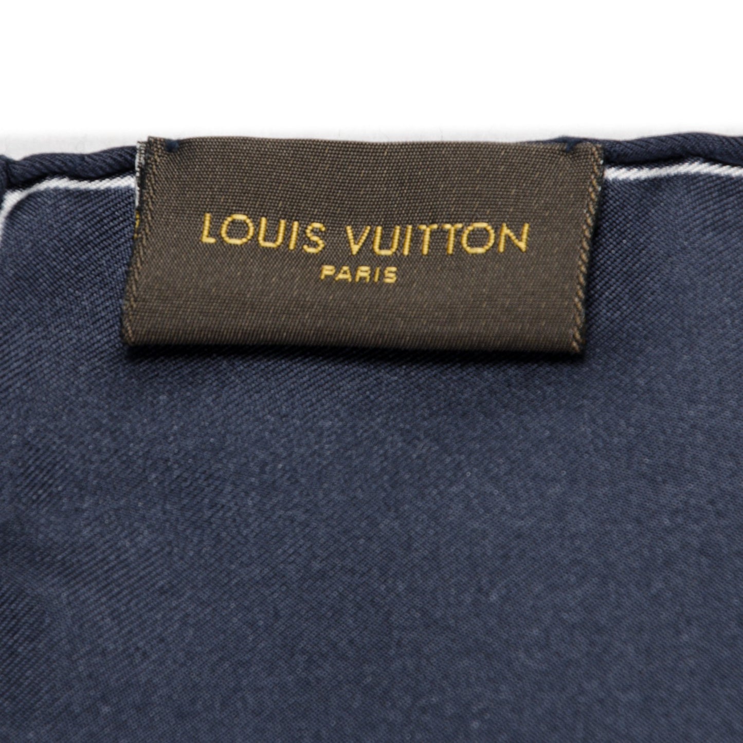 Silk Chapman Allover Pocket Square Encre