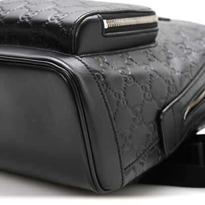 Gucci Guccissima Signature Small Day Backpack Black 10 of 10