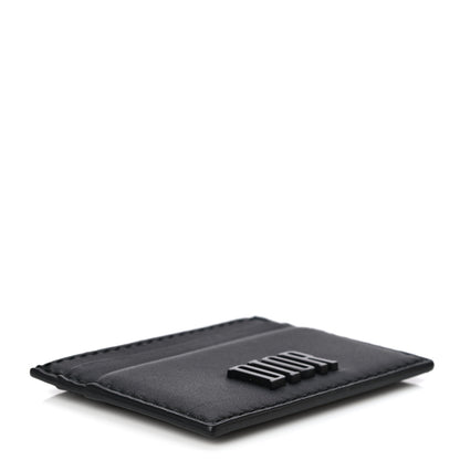 Christian Dior Calfskin D-Fence Card Holder Black 4 of 10