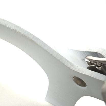 Prada Foam Rubber Metal Triangle Logo Monolith 55mm Cage Sandals 41 White 11 of 16