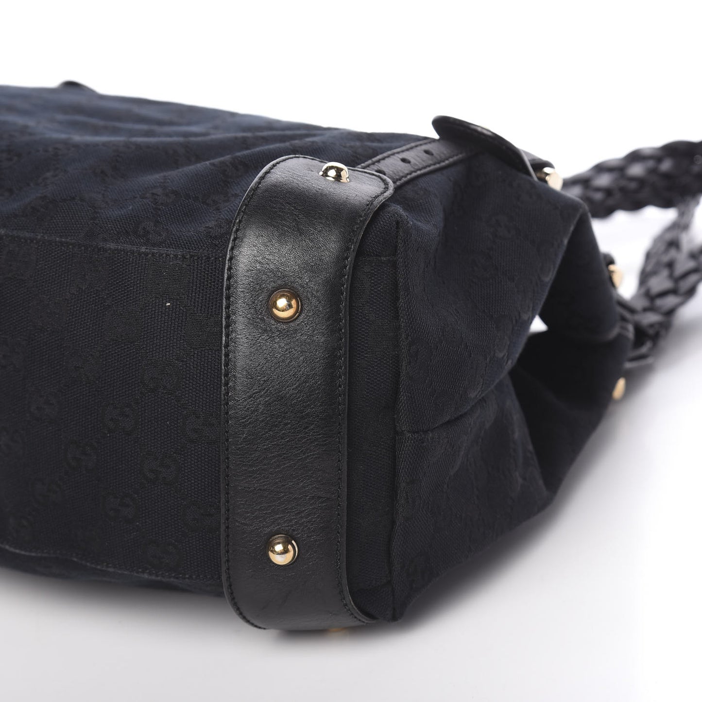 Monogram Medium Pelham Shoulder Bag Black