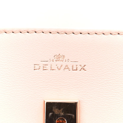 Delvaux Smooth Calfskin Mini Tempete Satchel Nude 6 of 10