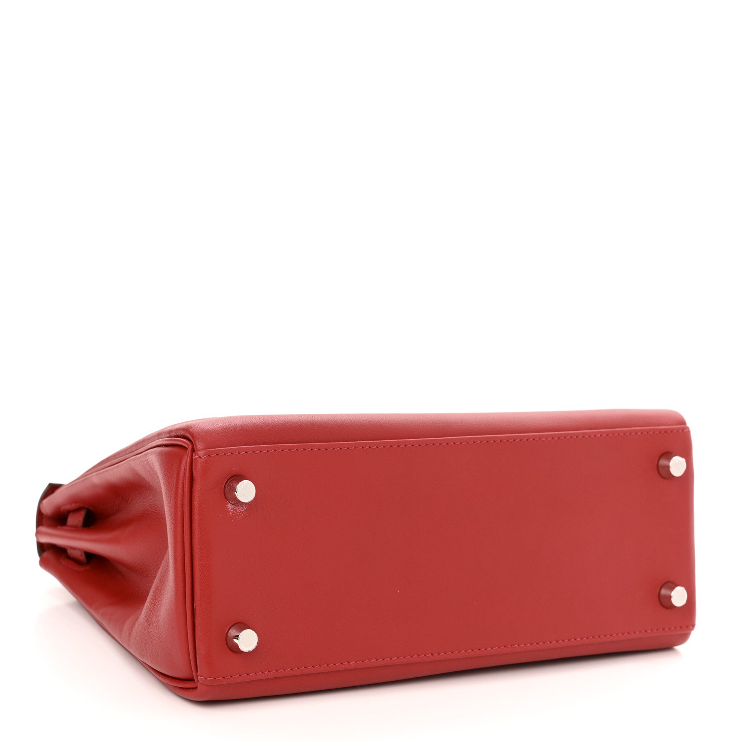 Hermes Swift Kelly Retourne 25 Rouge Piment 3 of 11