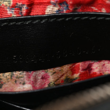 Gucci Calfskin Trapuntata Web Mini GG Shoulder Bag Black 7 of 10