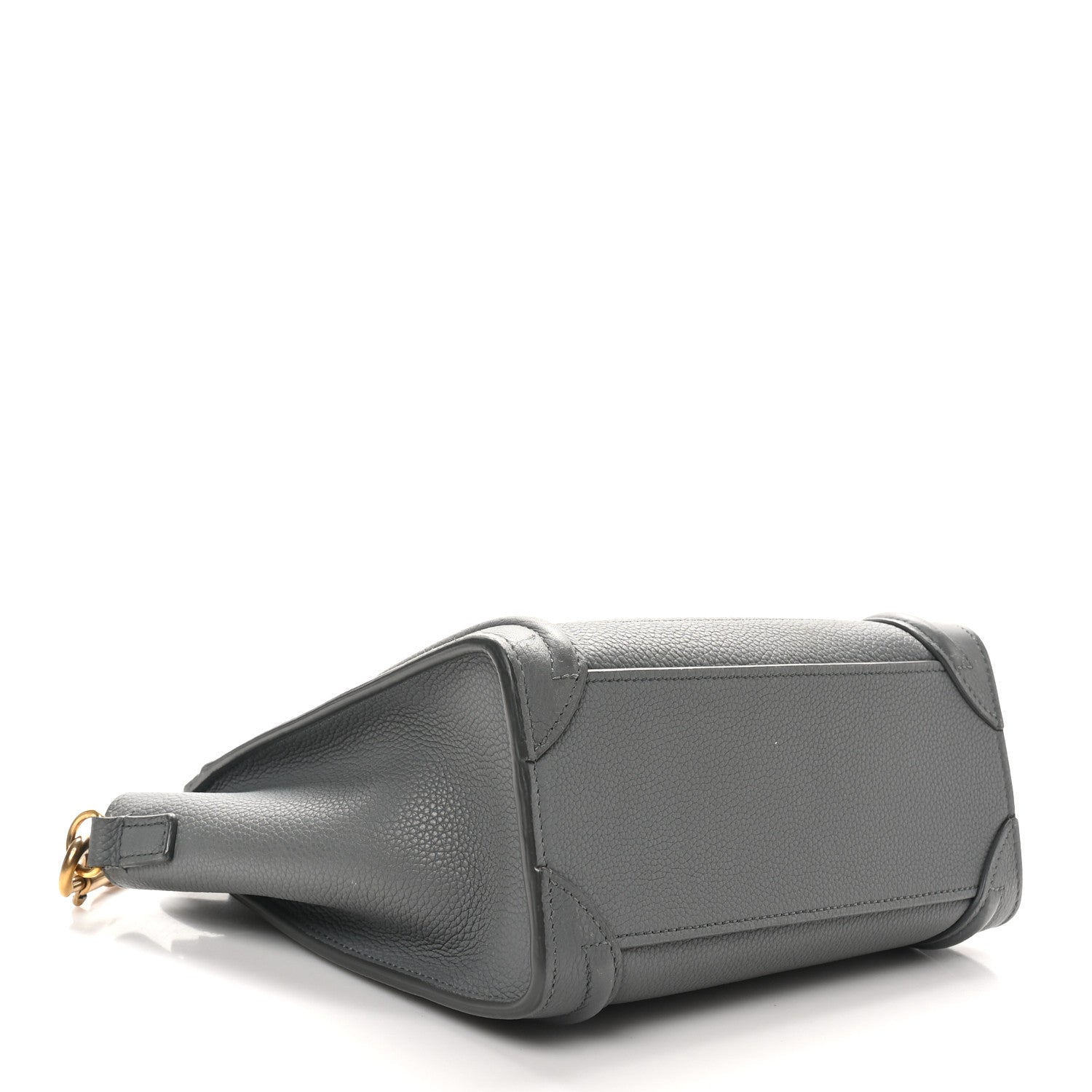 Celine Baby Drummed Calfskin Nano Luggage Kohl 4 of 11