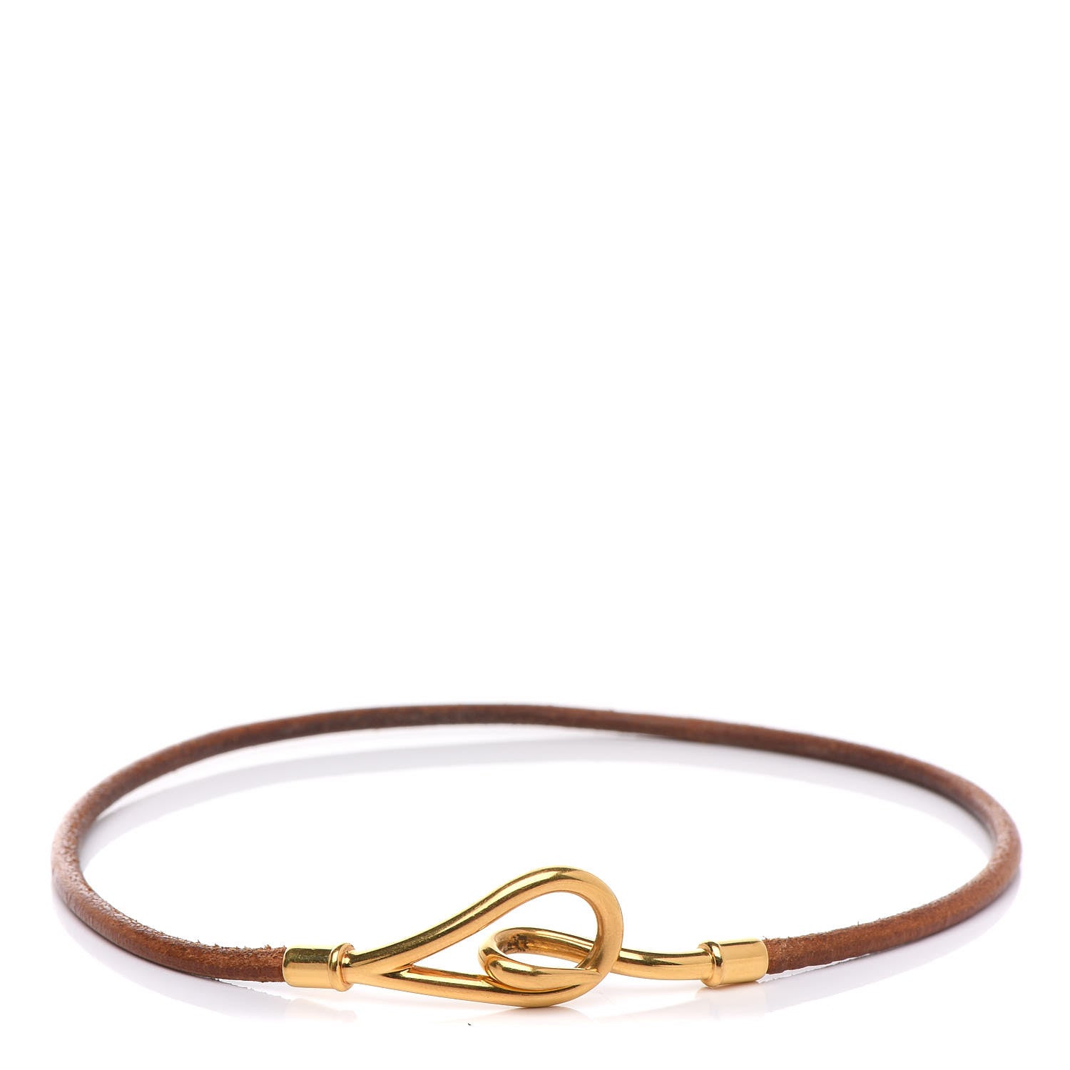 Hermes Natural Bridle Jumbo Hook Choker Necklace 1 of 7