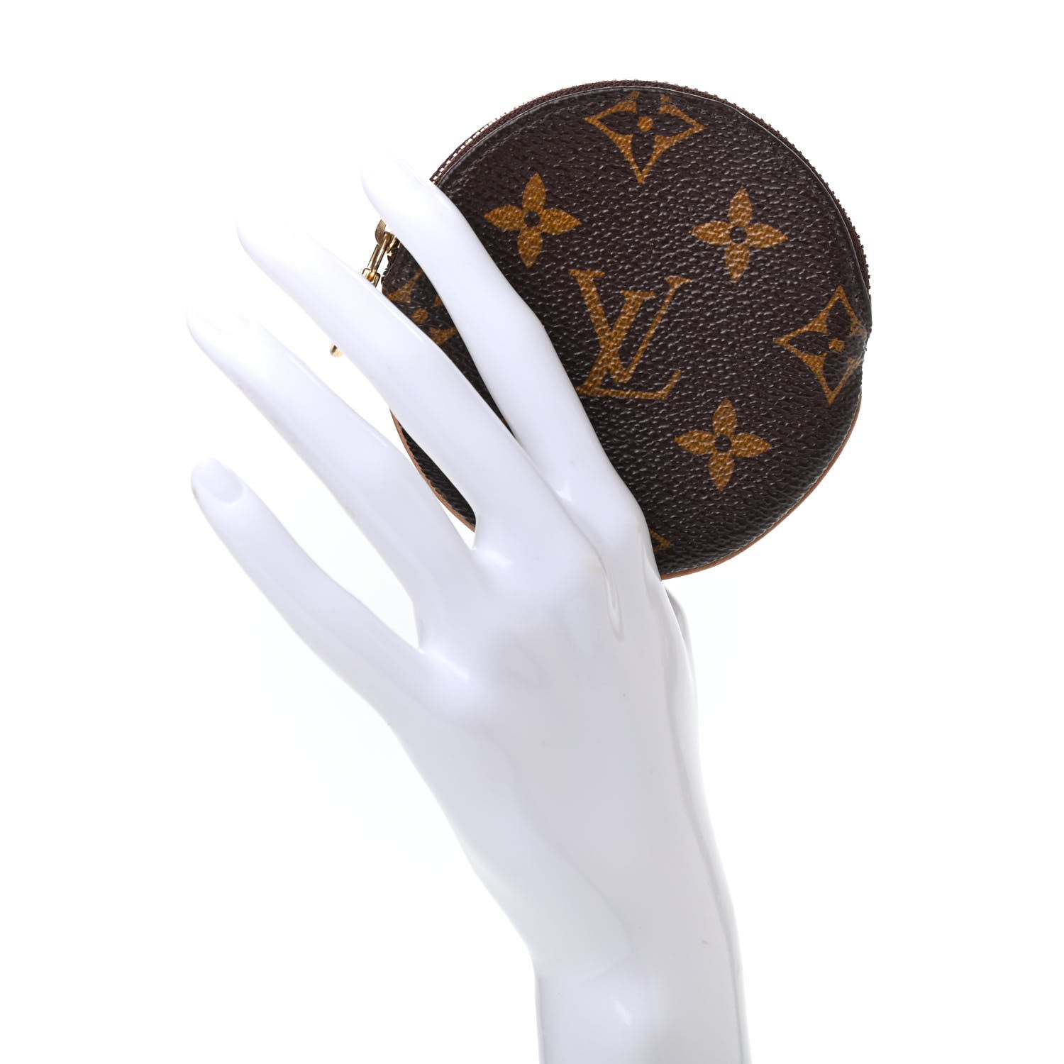 Louis Vuitton Monogram Round Coin Purse 2 of 8