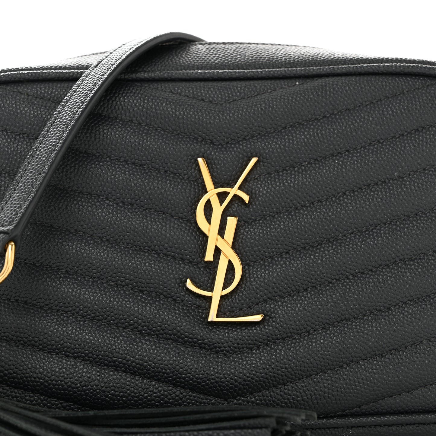 Grain De Poudre Matelasse Monogram Mini Lou Camera Bag Dark Smog