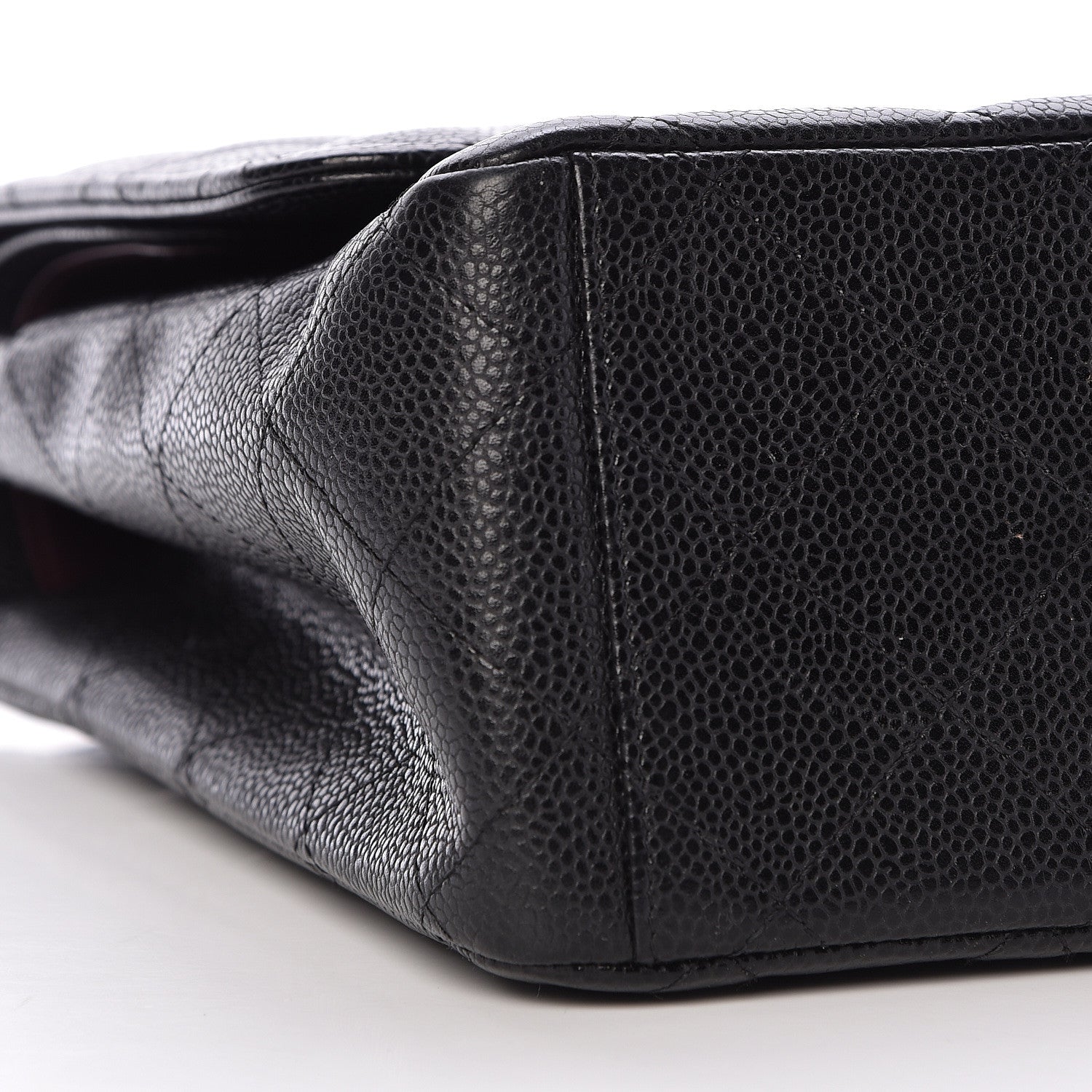 Chanel Caviar Quilted Maxi Double Flap Black 9 of 10