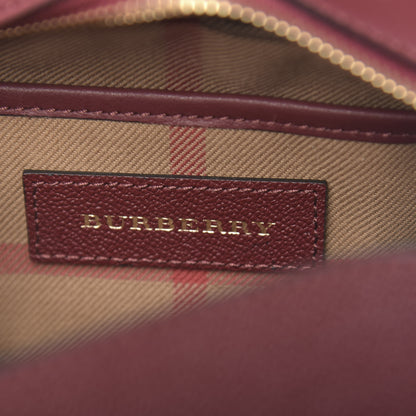 Burberry Soft Grain Calfskin Small Buckle Zip Bag Red 6 of 12