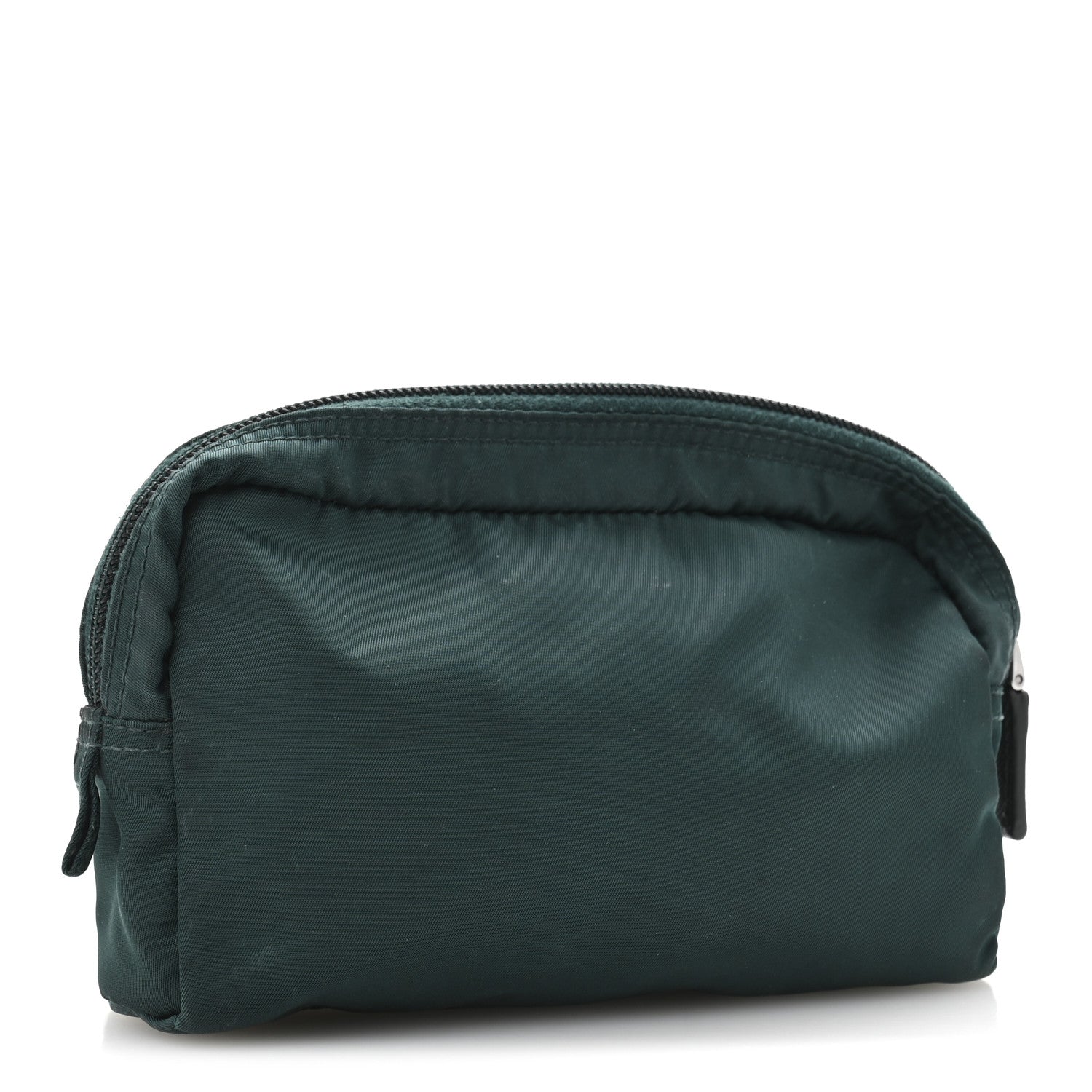 Prada Nylon Tessuto Cosmetic Pouch Green 3 of 9