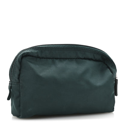 Prada Nylon Tessuto Cosmetic Pouch Green 3 of 9