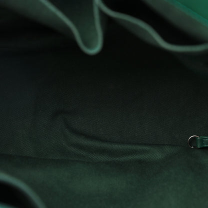 Chanel Calfskin Quilted Large Shopping In Chains Tote Green 5 of 12