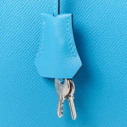 Hermes Epsom Birkin 30 Bleu Du Nord 27 of 31