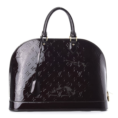 Louis Vuitton Vernis Alma GM Amarante 1 of 10