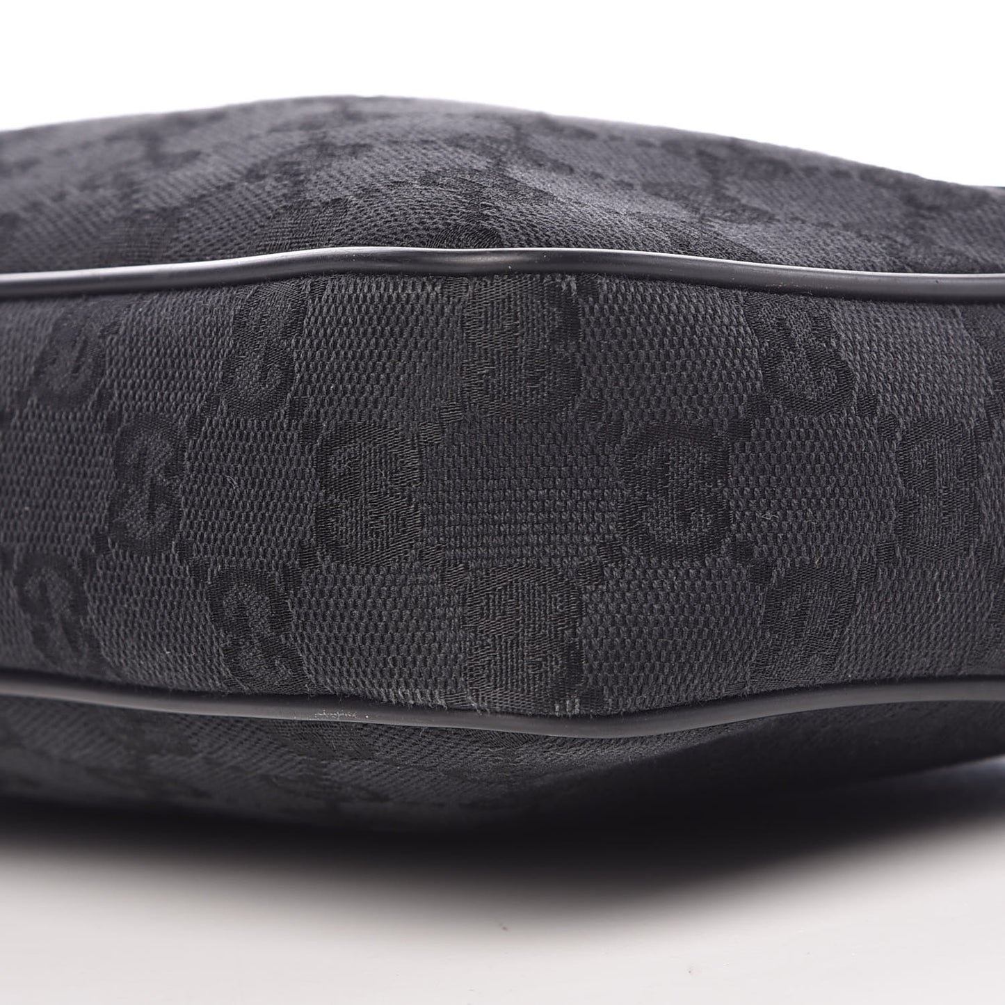 Monogram Wristlet Clutch Black