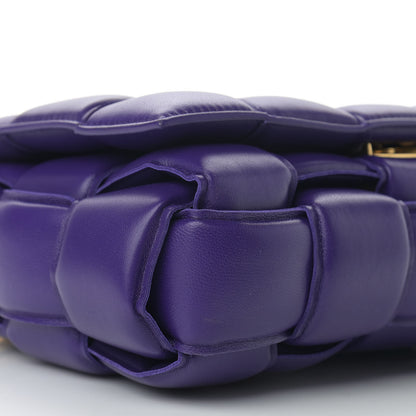 Bottega Veneta Lambskin Maxi Intreccio Padded Chain Cassette Crossbody Bag Unicorn 7 of 10
