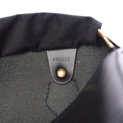 Louis Vuitton Epi Speedy 25 Black 9 of 10
