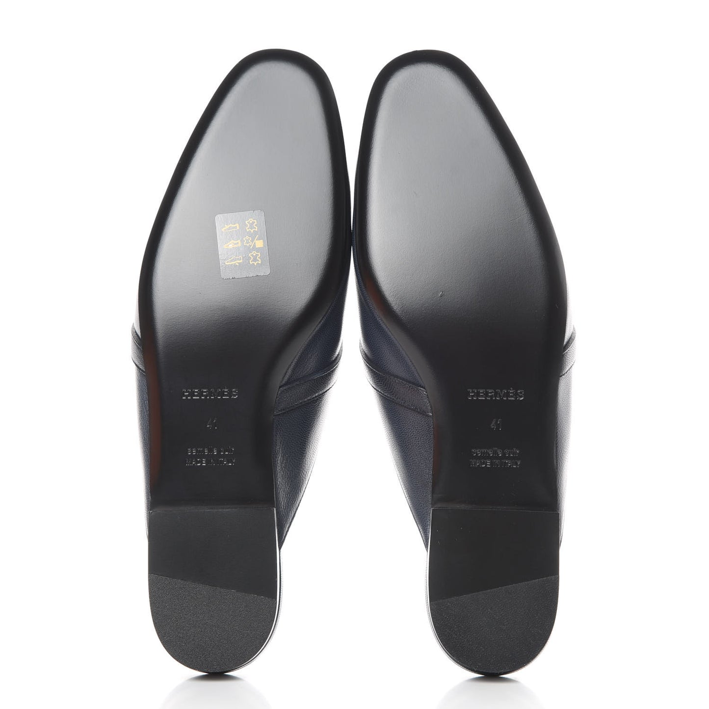 Goatskin Oz Mules 41 Bleu Indigo
