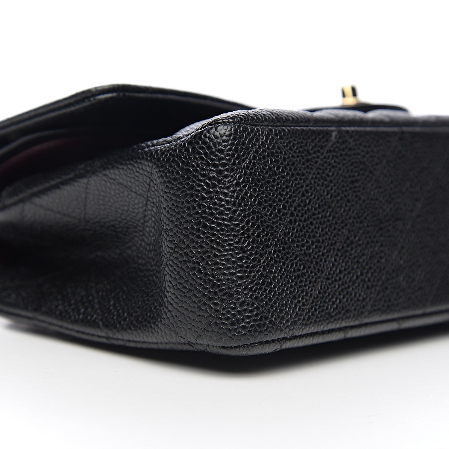 Chanel Caviar Quilted Medium Double Flap Black 8 of 10