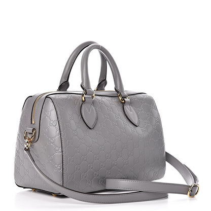 Gucci Guccissima Signature Boston Deep Grey 3 of 12