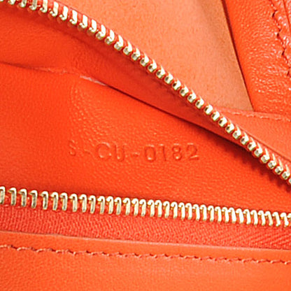 Celine Leather Horizontal Bi-Color Cabas Orange Red 7 of 7