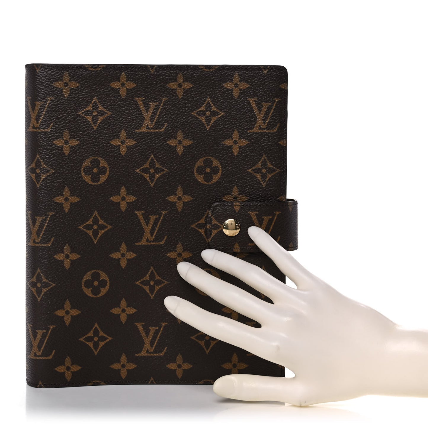 Monogram Large Ring Agenda Cover