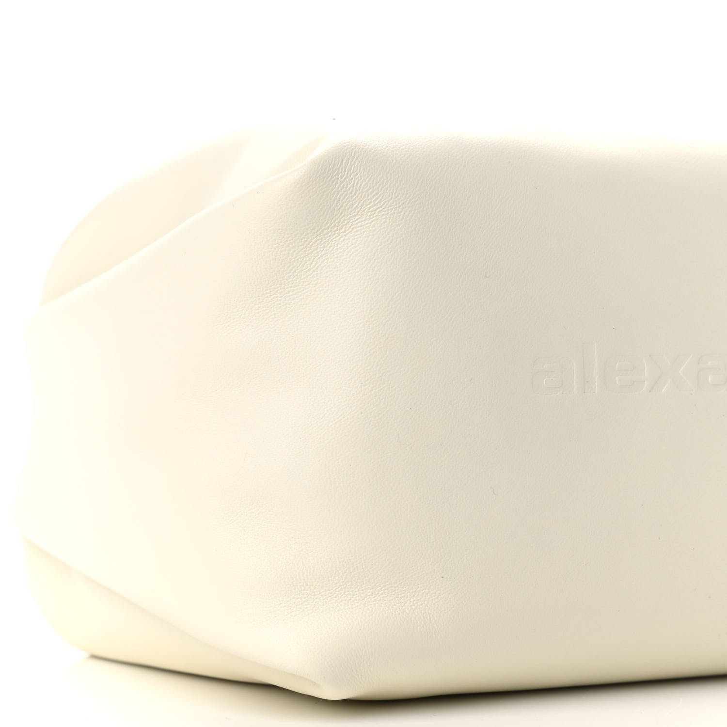 Alexander Wang Lambskin Mini Scrunchie Bag White 7 of 9