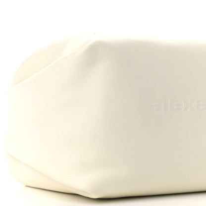 Alexander Wang Lambskin Mini Scrunchie Bag White 7 of 9