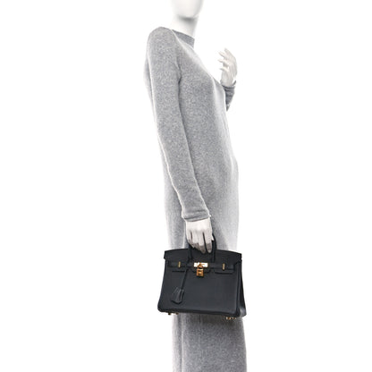Hermes Togo Birkin 25 Black 2 of 11