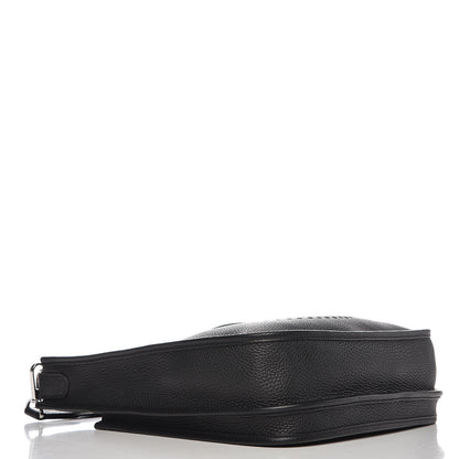 Hermes Taurillon Clemence Evelyne III PM Black 4 of 9