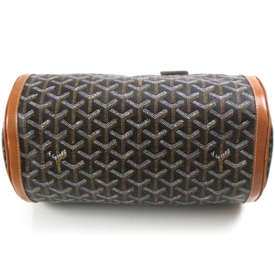 Goyard Goyardine Amakios PM Bowler Black Chevron 4 of 9